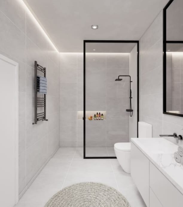 من أعمالنا في تركيب كبائن الاستحمام والشاورات الزجاجية - صورة 5