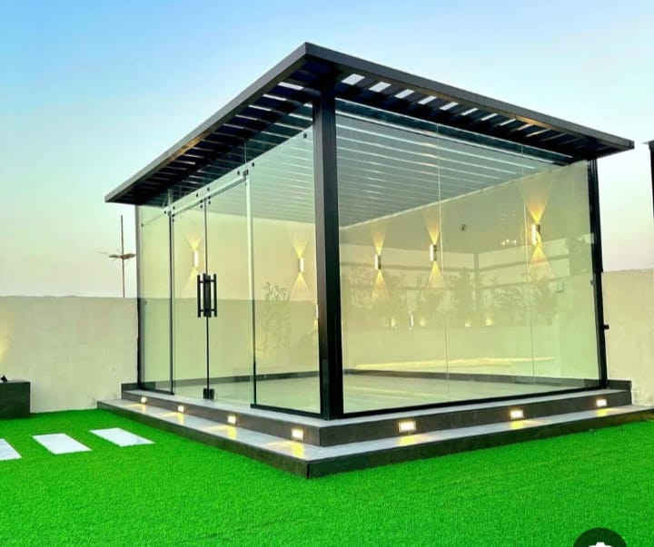 من أعمالنا في تركيب الغرف الزجاجية والملاحق - صورة 4