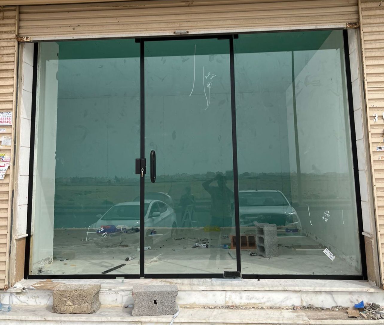 من أعمالنا في تصميم وتركيب الواجهات الزجاجية الاستركشر - صورة 7