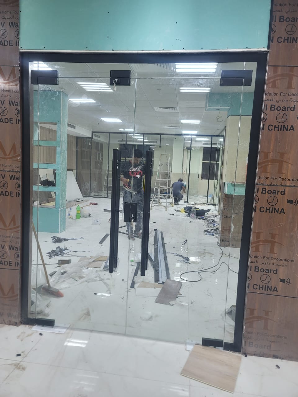 من أعمالنا في تصميم وتركيب الواجهات الزجاجية الاستركشر - صورة 8