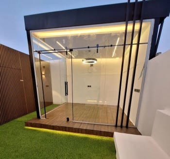 من أعمالنا في تركيب الغرف الزجاجية والملاحق - صورة 8