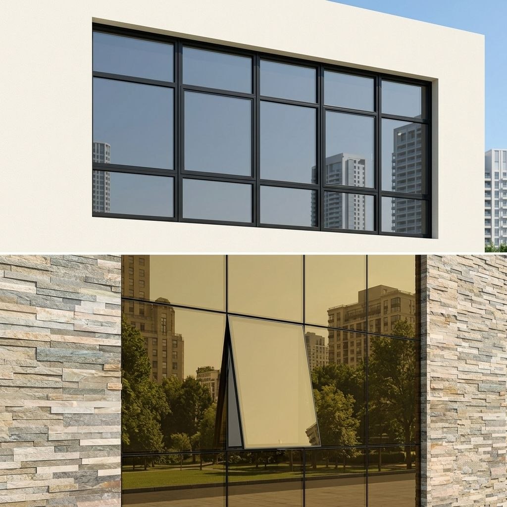 شبابيك ألمنيوم وواجهات استركشر